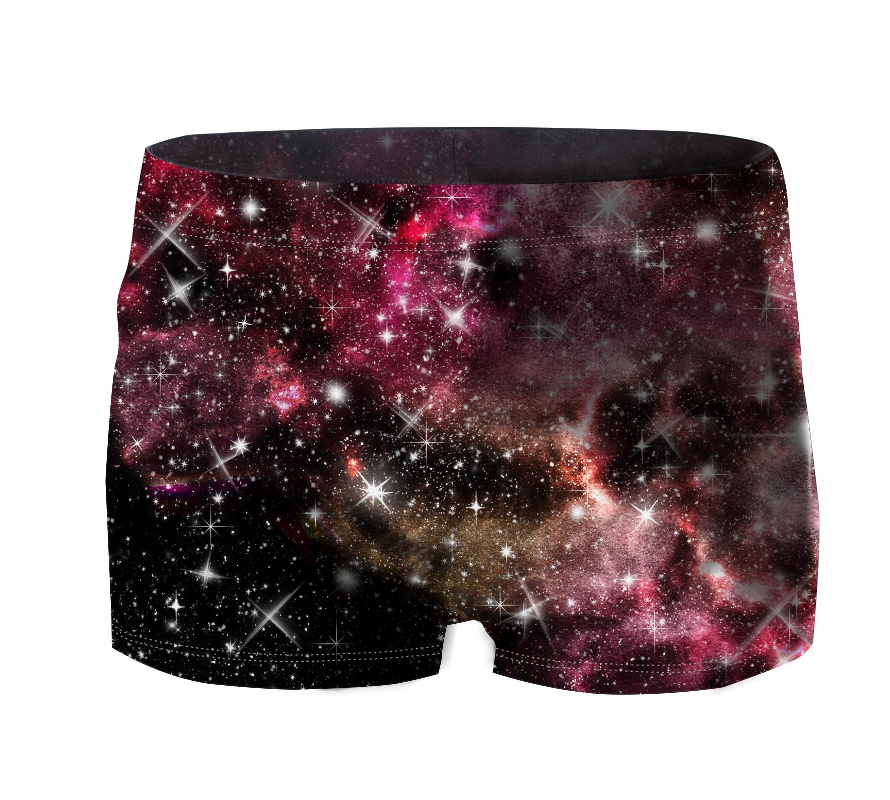 Boy's swim trunks - WATERCOLOR GALAXY PAT. 9 - sewing set