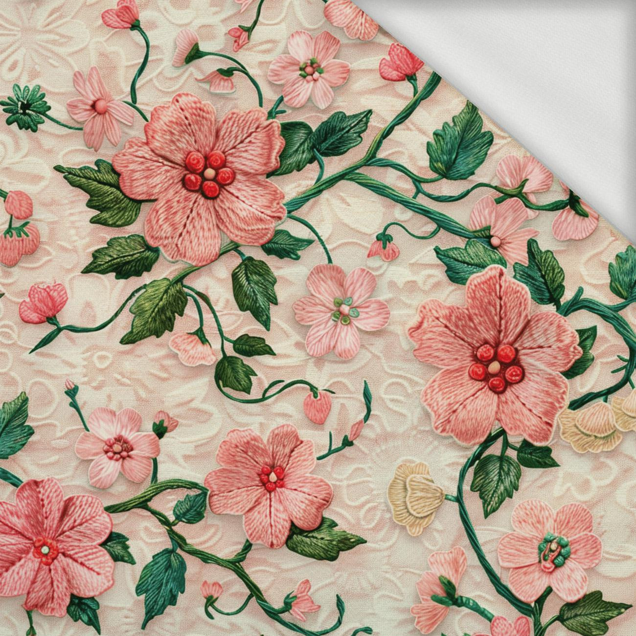 FLOWERS 3D PAT. 5 - looped knit fabric