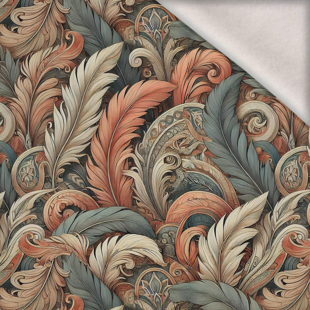 FLOWERS WZ.23 - brushed knitwear with elastane ITY