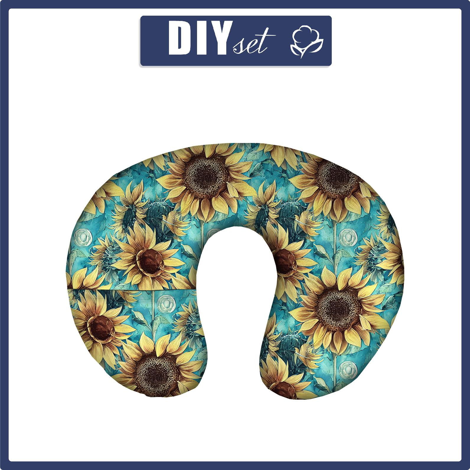 NECK PILLOW - FLOWERS WZ.25 - sewing set