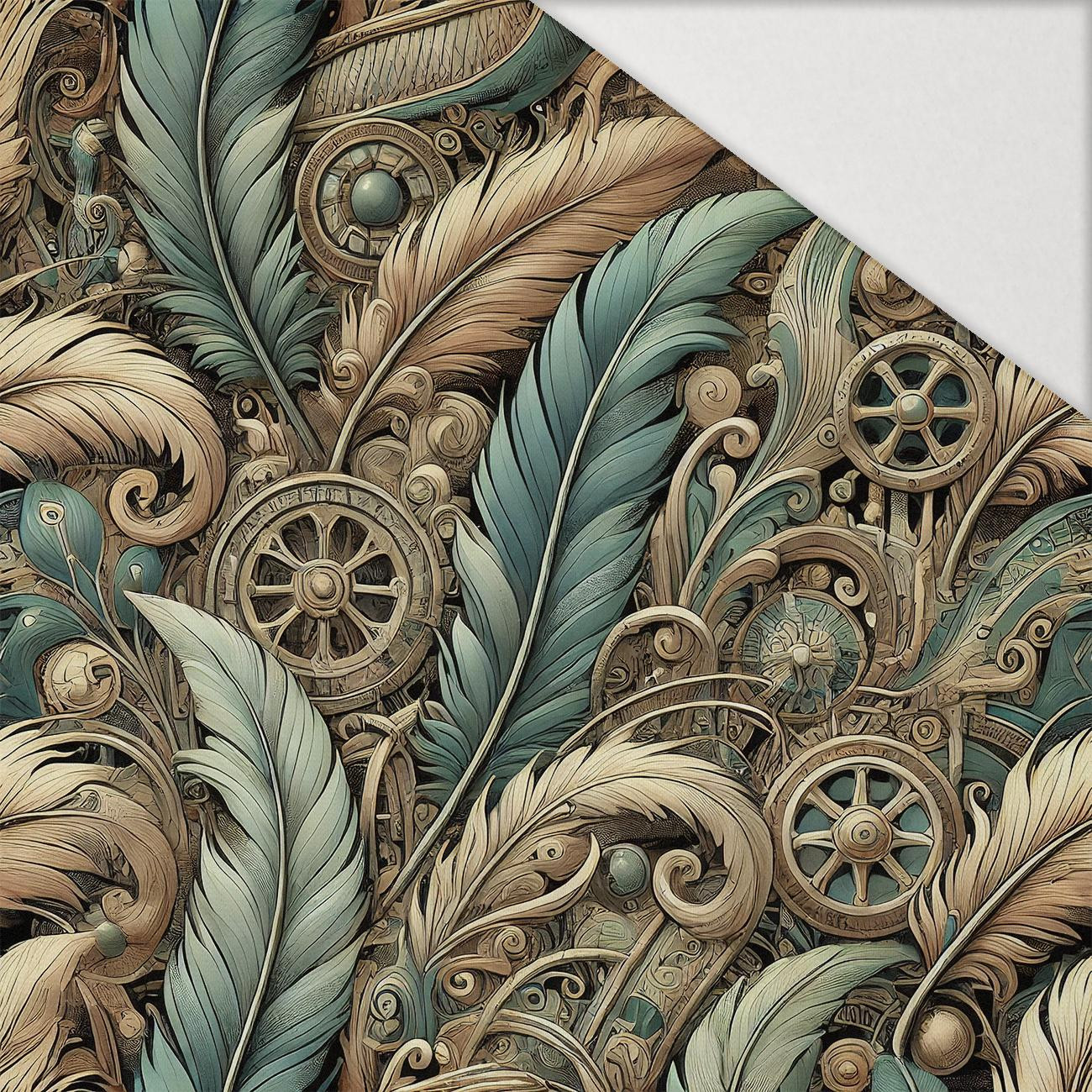 FLOWERS WZ.36 - Hydrophobic brushed knit