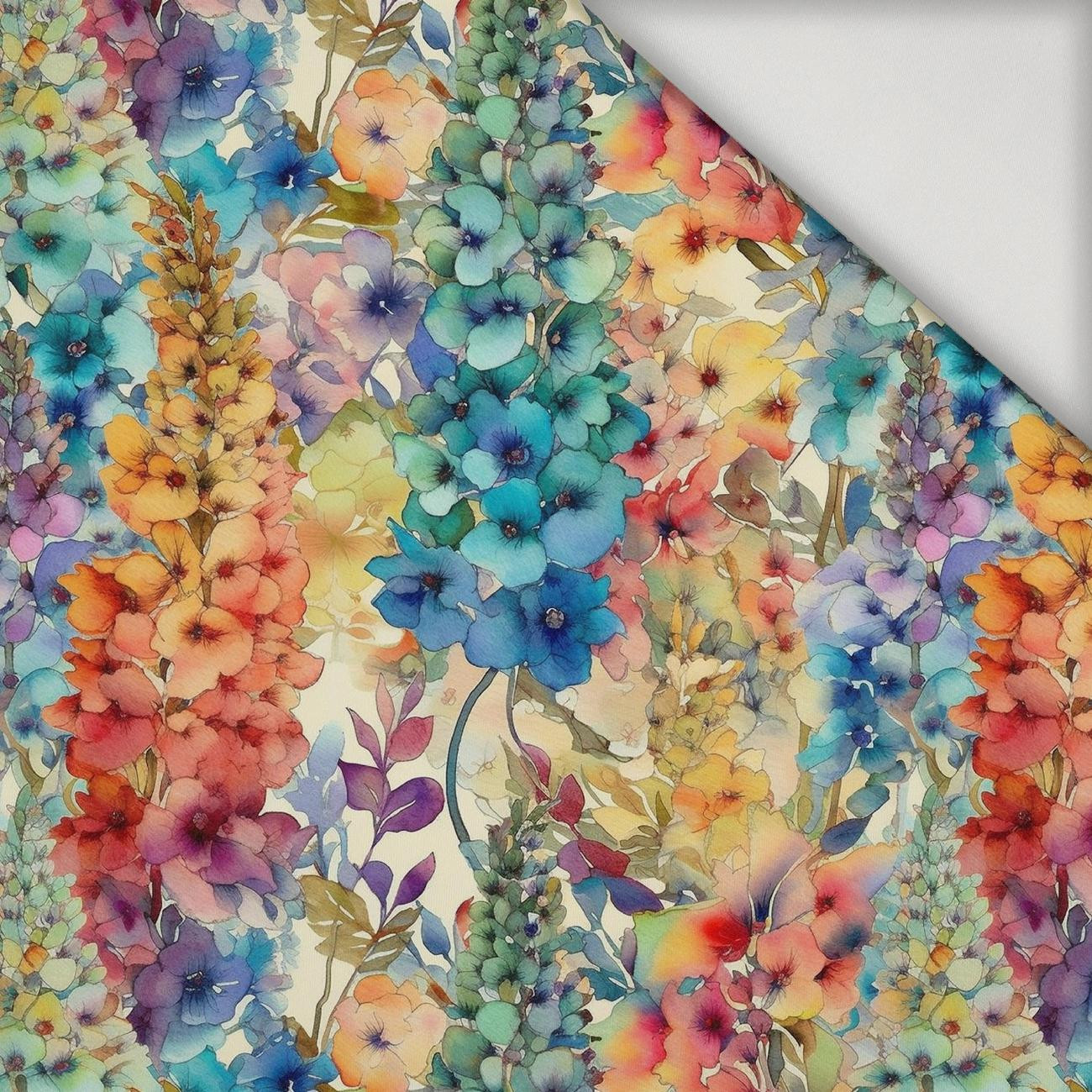 FLOWERS WZ.40 - quick-drying woven fabric