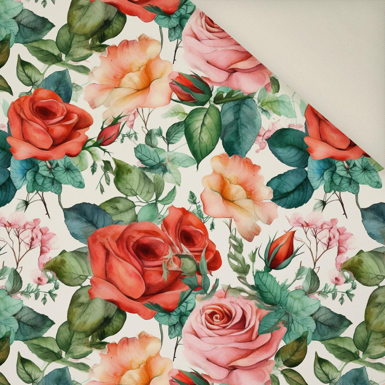 FLOWERS WZ.45- Upholstery velour 