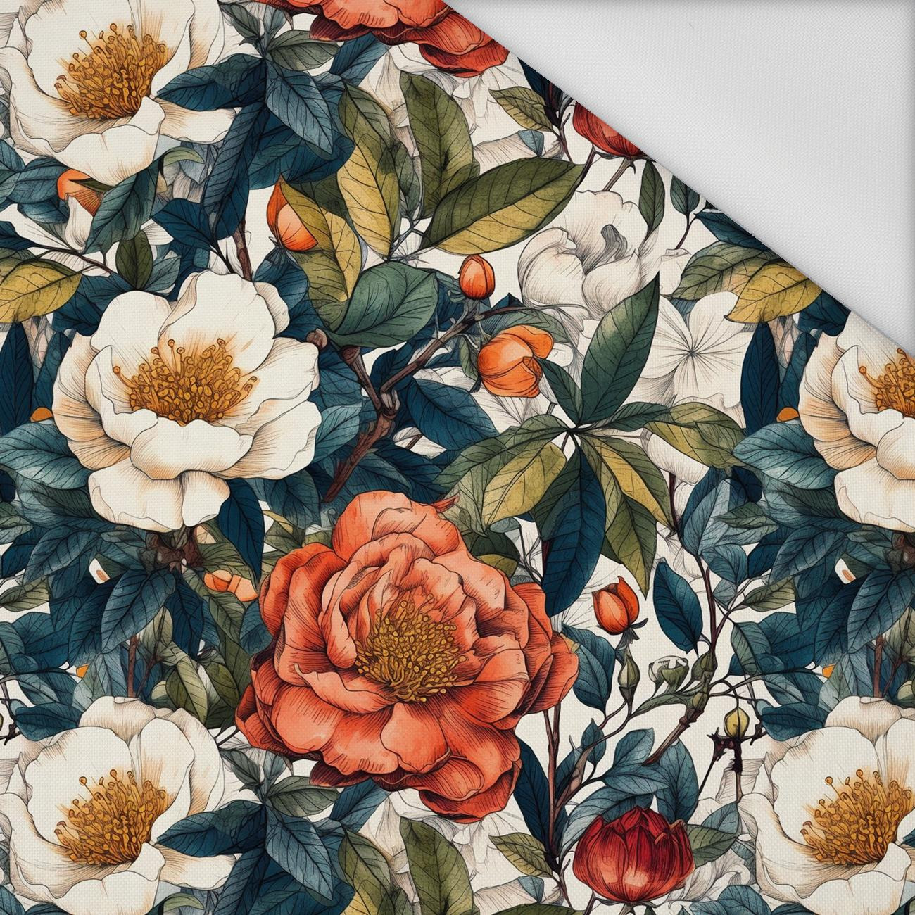 FLOWERS WZ.47 - Waterproof woven fabric