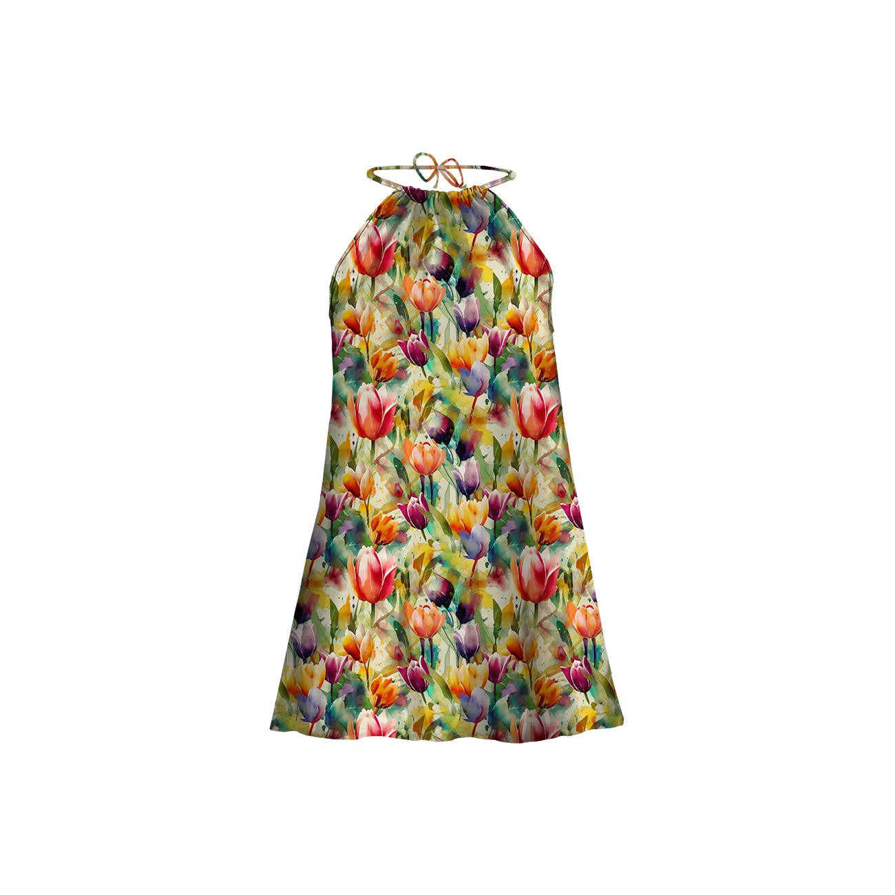 DRESS "DALIA" MINI - FLOWERS pat.55 - sewing set