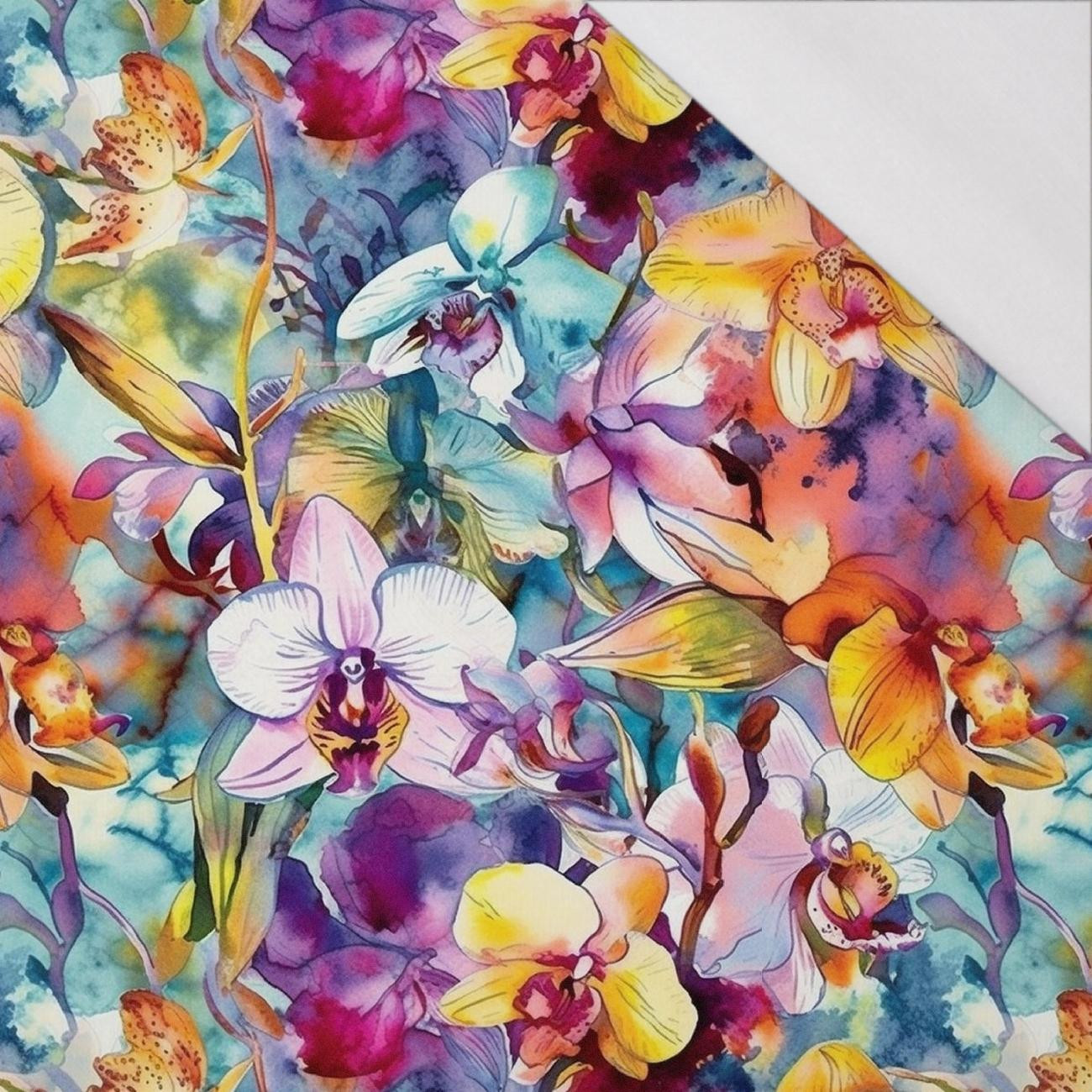 FLOWERS WZ.56 - Viscose jersey