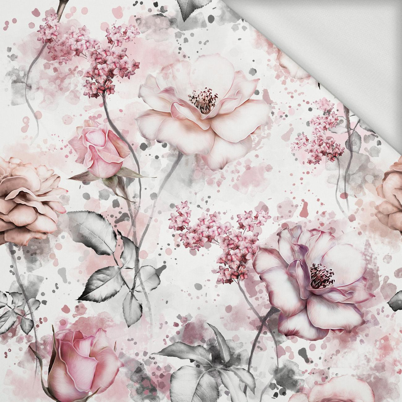 FLOWERS wz.9 - looped knit fabric