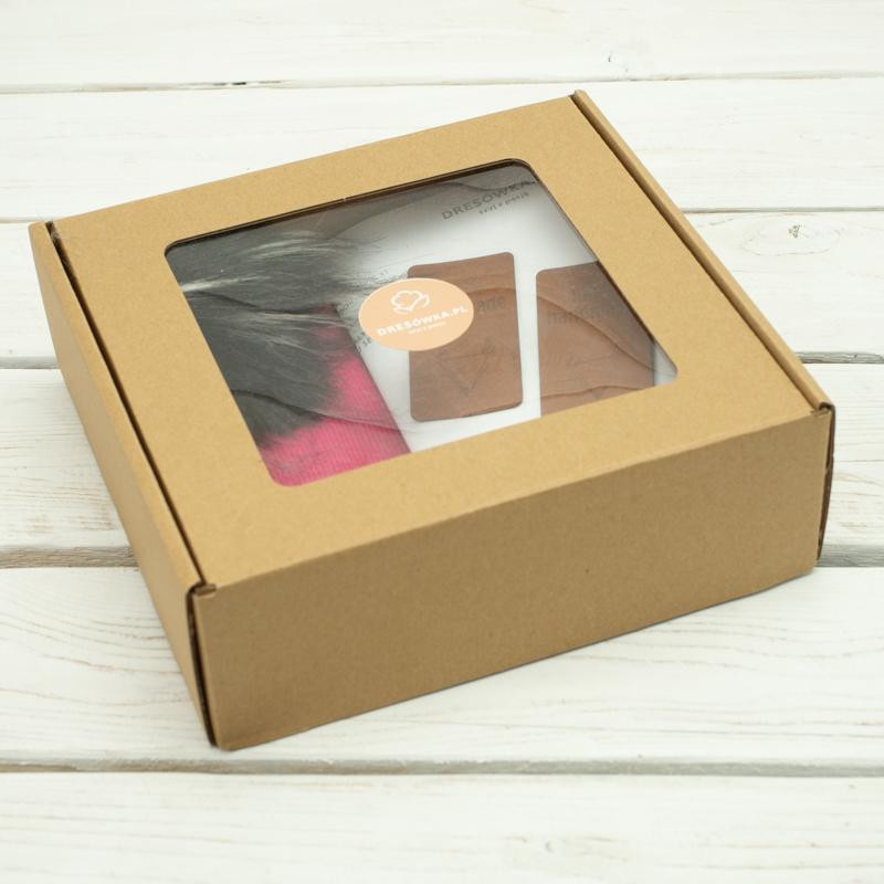 FUCHSIA / fox - Cap and loop creative sewing set