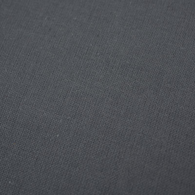 GRAPHITE - Cotton woven fabric