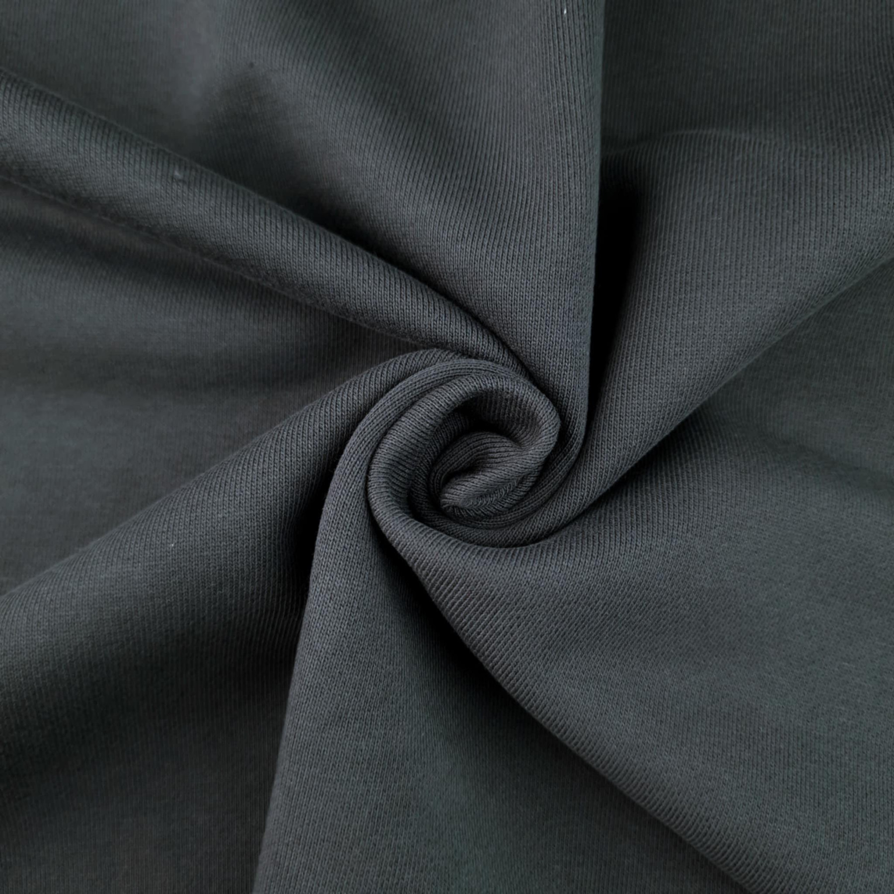 French terry TWILL / HEAVY 450g - GRAPHITE