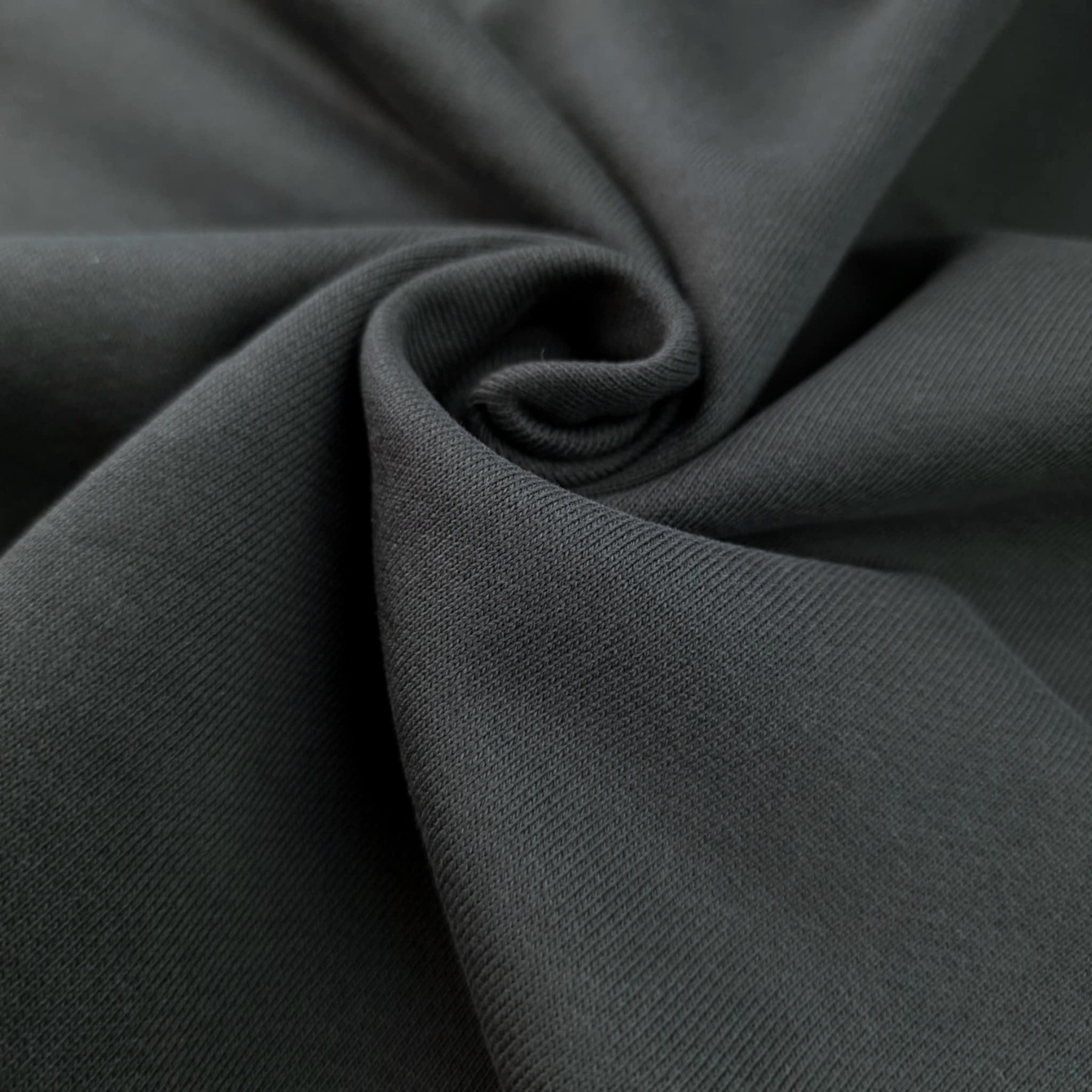 French terry TWILL / HEAVY 450g - GRAPHITE