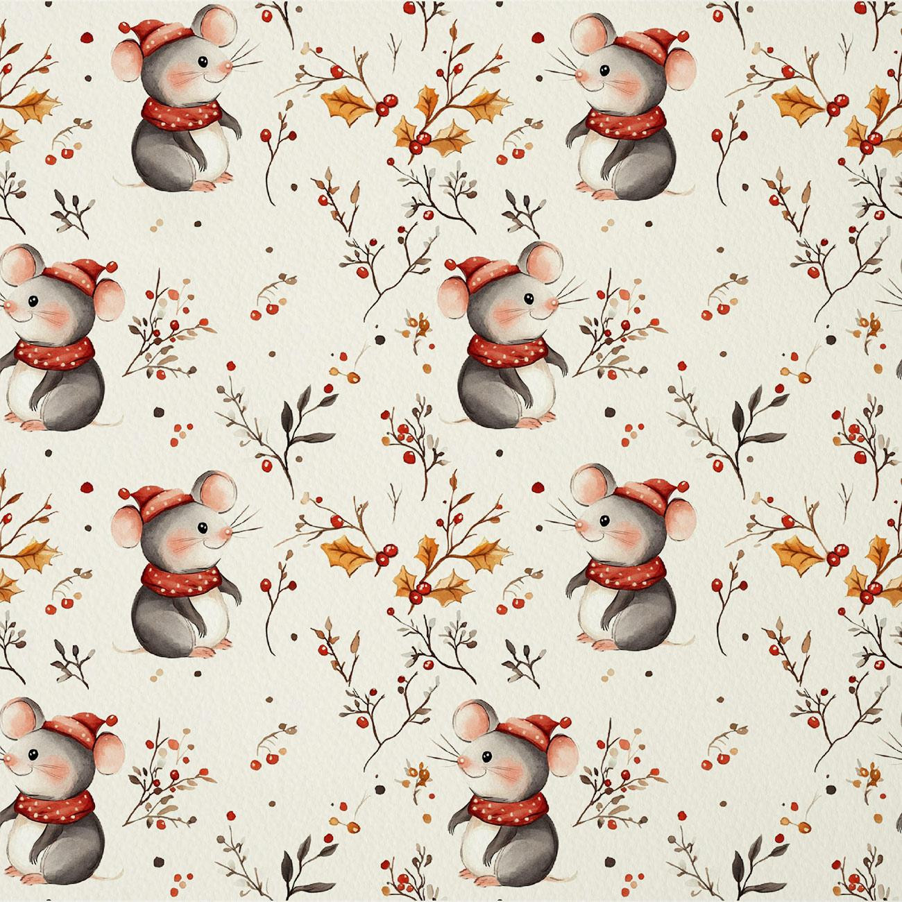 LET IS SNOW wz.6 - Woven Fabric for tablecloths