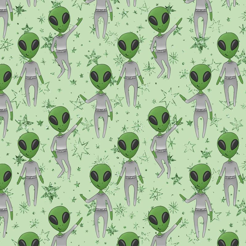 ALIENS pat. 2 (AREA 51)- Upholstery velour 
