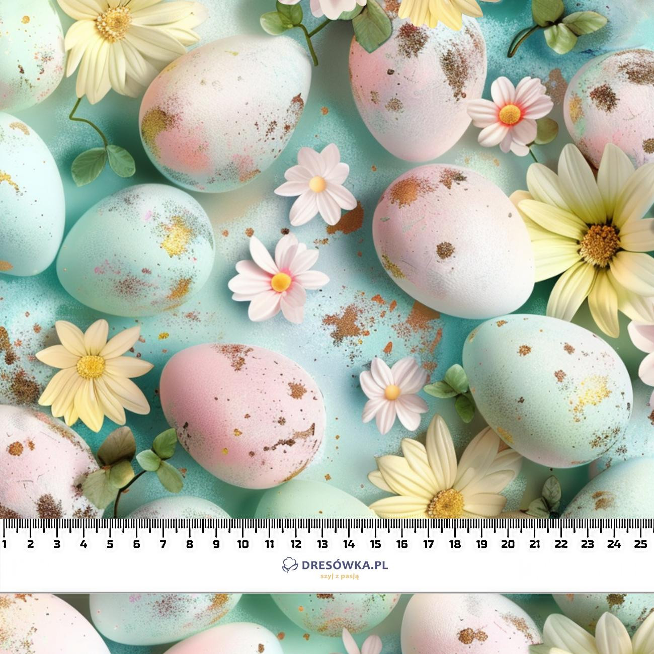 HAPPY EASTER WZ.11 - Woven Fabric for tablecloths