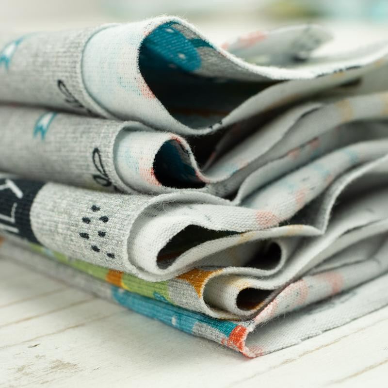 HEY MONSTERS - single jersey with elastane TE210