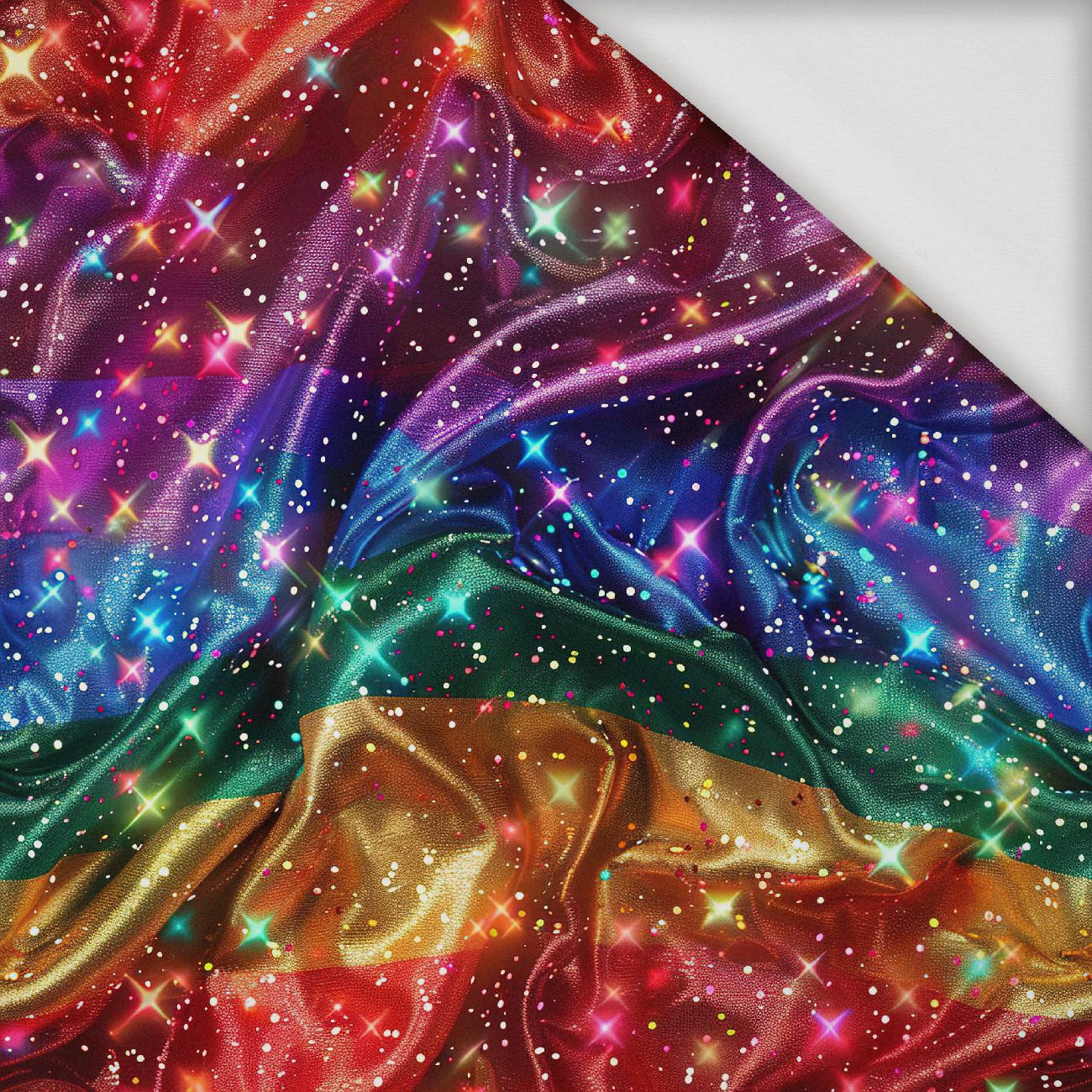 HOLOGRAPHIC RAINBOW wz. 5 - Viscose jersey