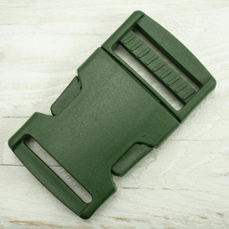 Plastic Side release Buckle P 30 mm - olive