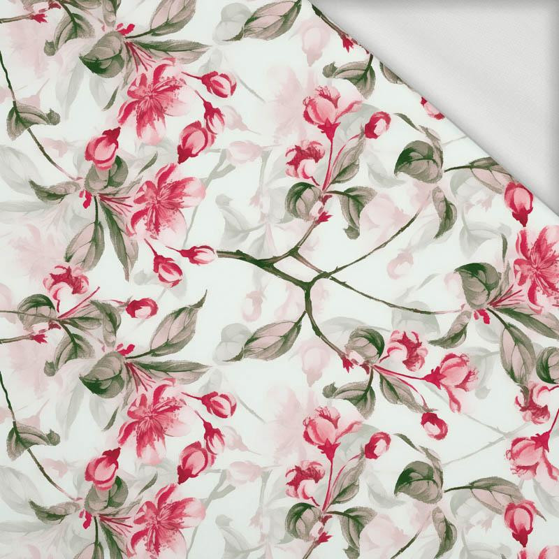 APPLE BLOSSOM pat. 1 (pink) - looped knit fabric