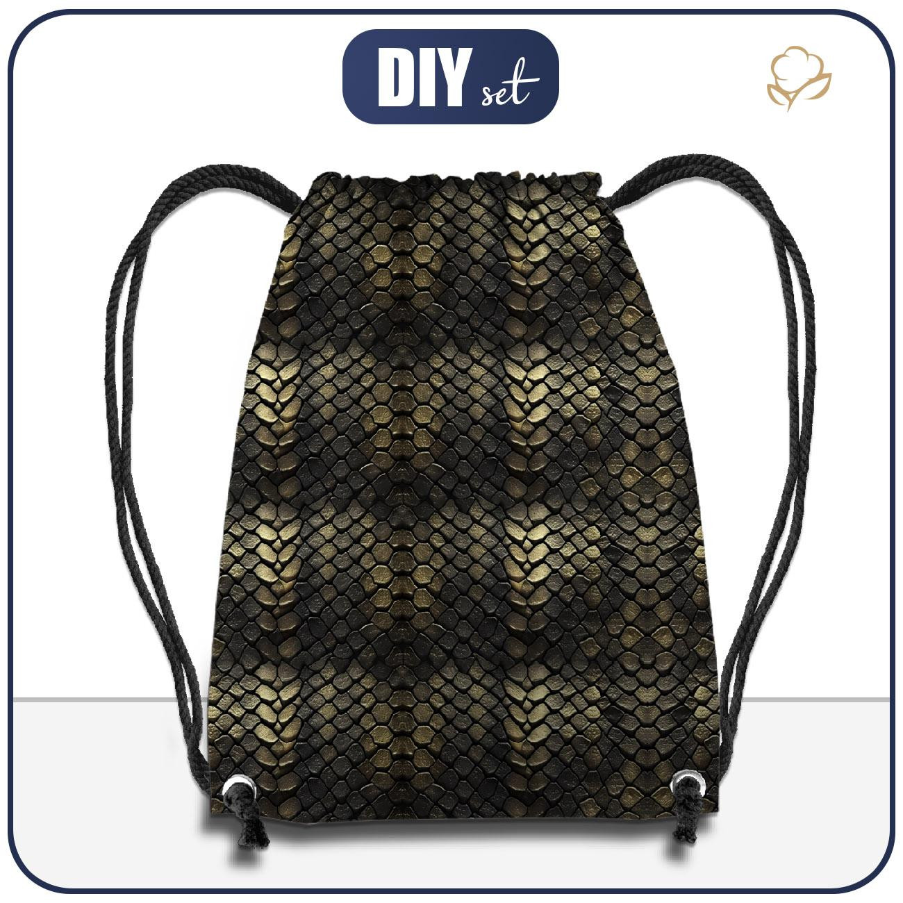 GYM BAG - LEATHER PATTERN PAT.15 - sewing set