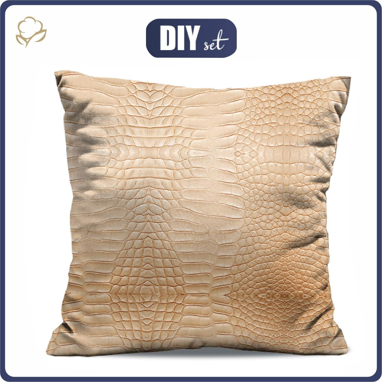 PILLOW 45X45 - LEATHER PATTERN PAT.20- sewing set