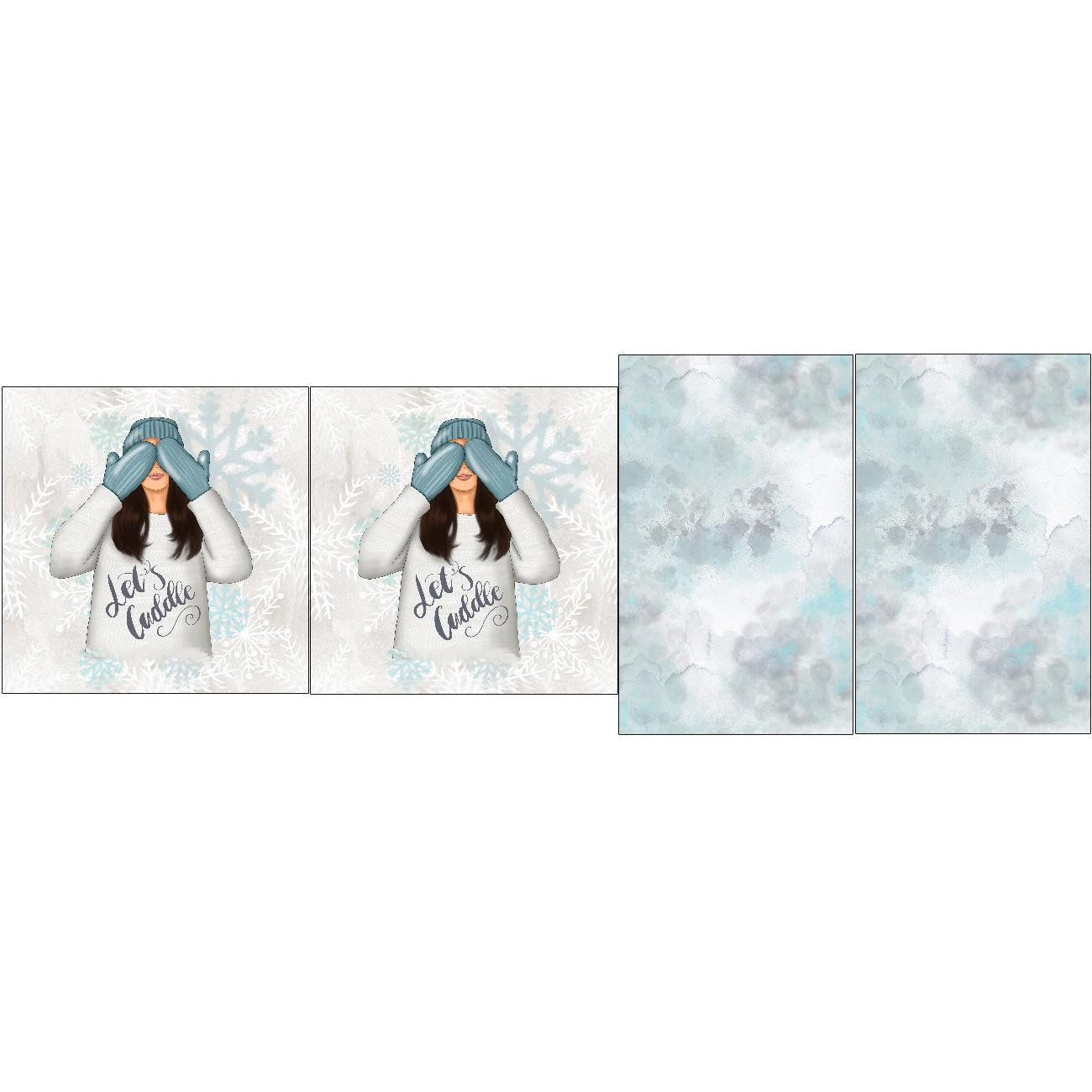 DECORATIVE PILOWS - LET'S CUDDLE MS. 1 (WINTER IN THE CITY)