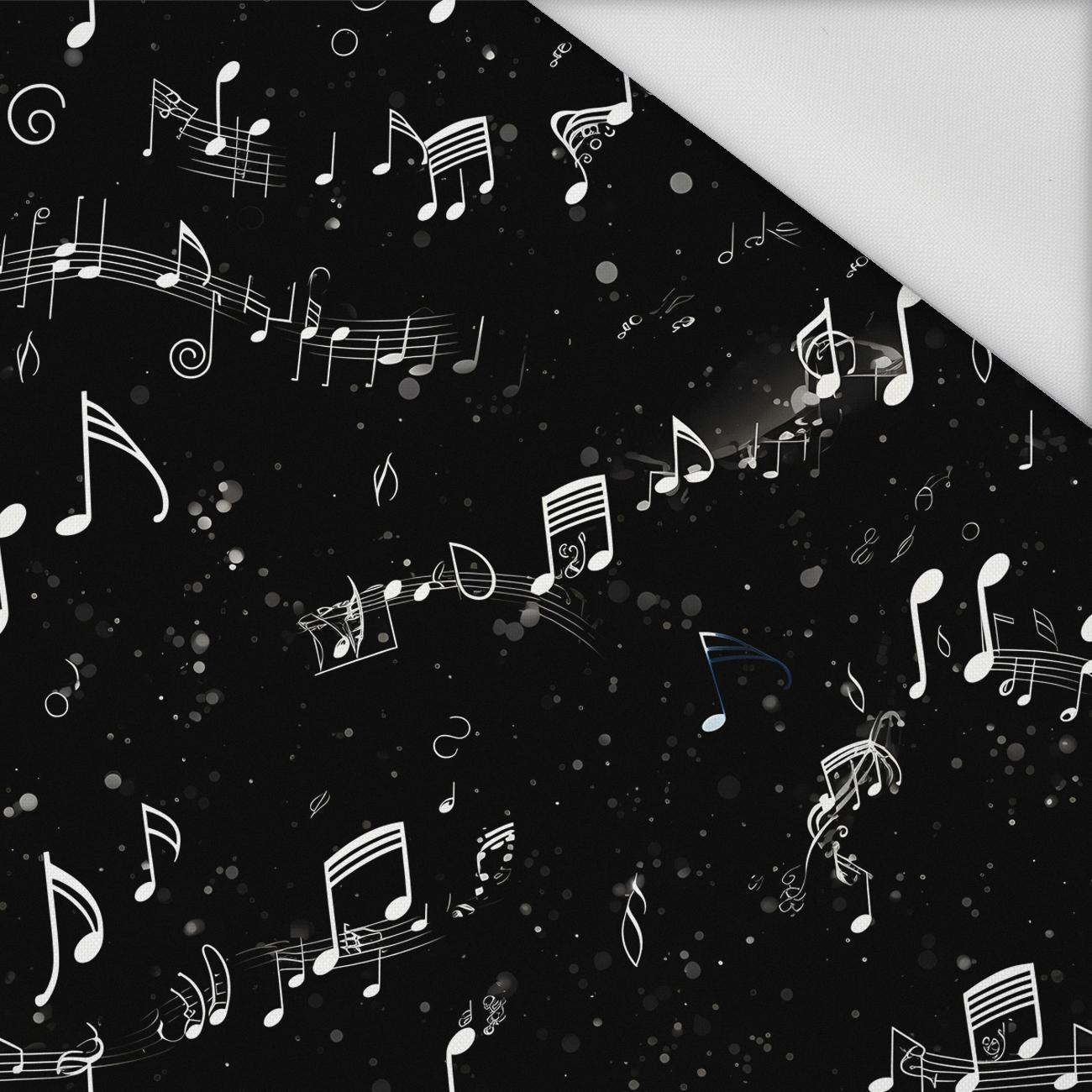 MUSIC NOTES PAT. 3 - Waterproof woven fabric