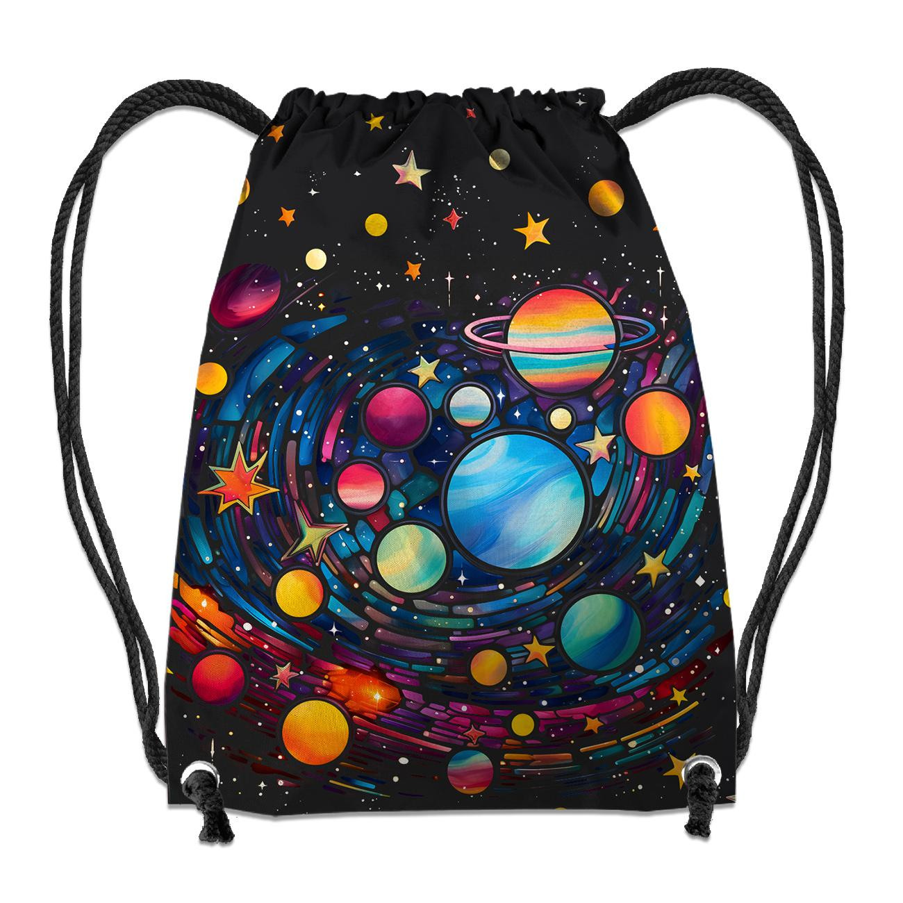 NEON GALAXY WZ.13 - panel (60cm x 50cm)- single jersey with elastane ITY