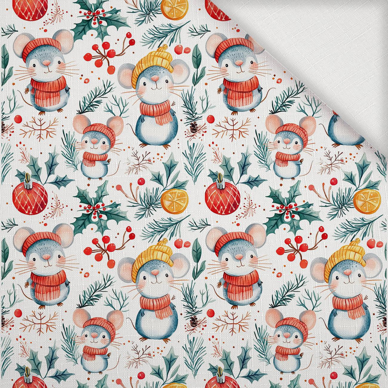 LET IS SNOW wz.2 - Woven Fabric for tablecloths