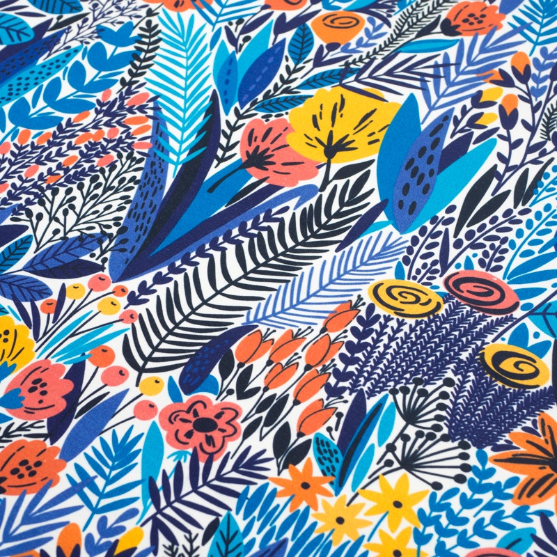 COLORFUL MEADOW - looped knit SP250