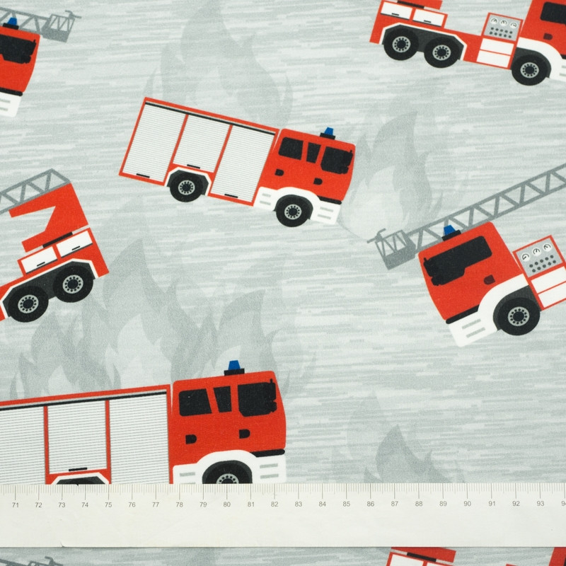 FIRE BRIGADE - looped knit 