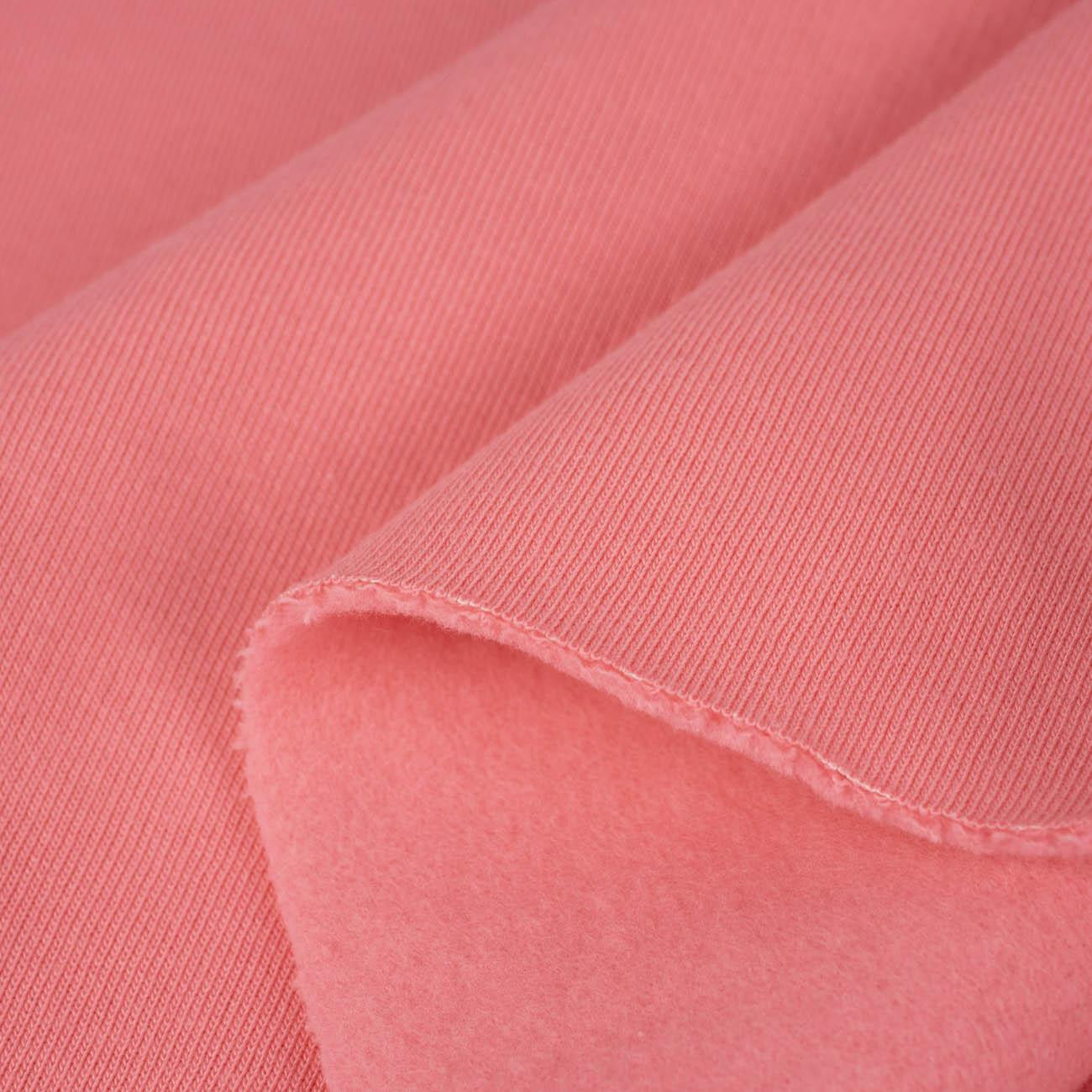 D-107 CANDY PINK - thick brushed sweatshirt D300