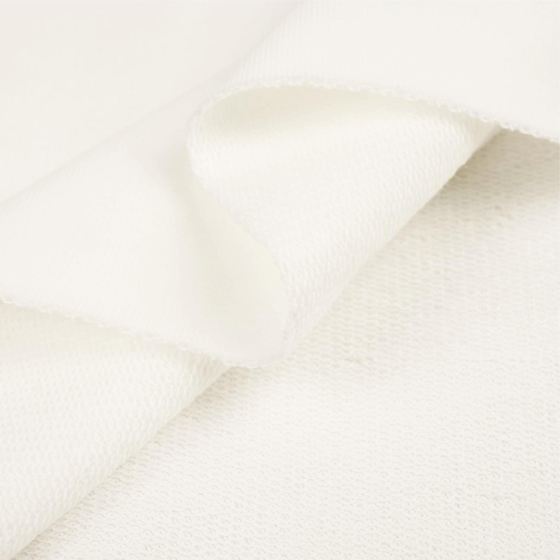 Thick looped knit 290g - Cloud Dancer/ ECRU (D-02) 