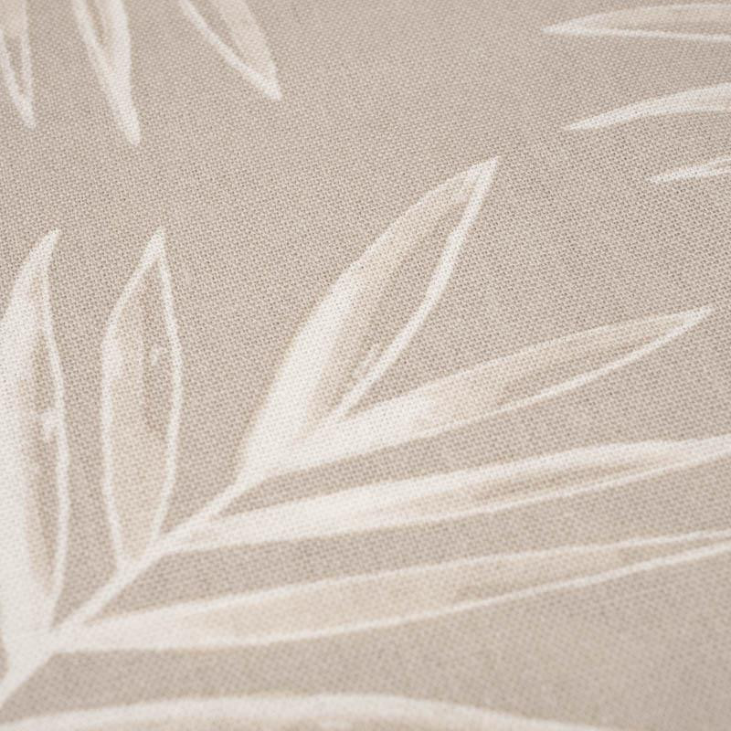 PALM LEAVES pat. 5 / light beige - viscose + linen