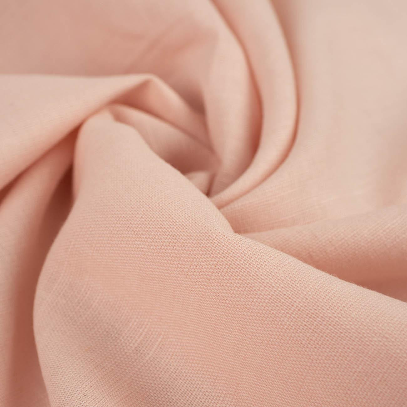 PALE PINK - LINEN WITH COTTON