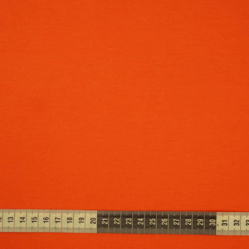 B-21 - ORANGE NEON - T-shirt knit fabric 100% cotton T180
