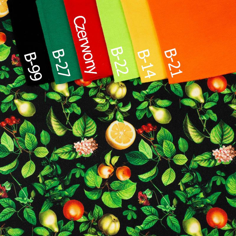 MINI PARADISE FRUITS pat. 3 (PARADISE GARDEN)  - Waterproof woven fabric