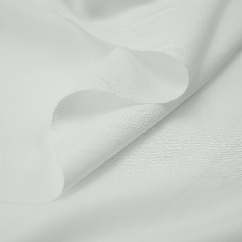 WHITE - Woven fabric sateen type