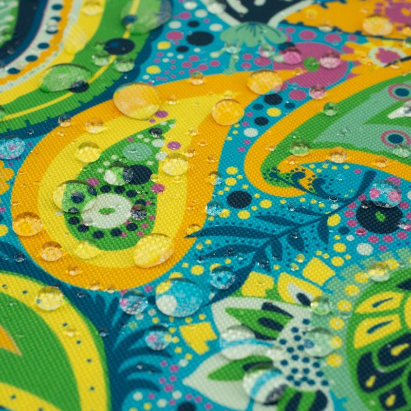 100cm Paisley pattern no. 3 - Waterproof woven fabric