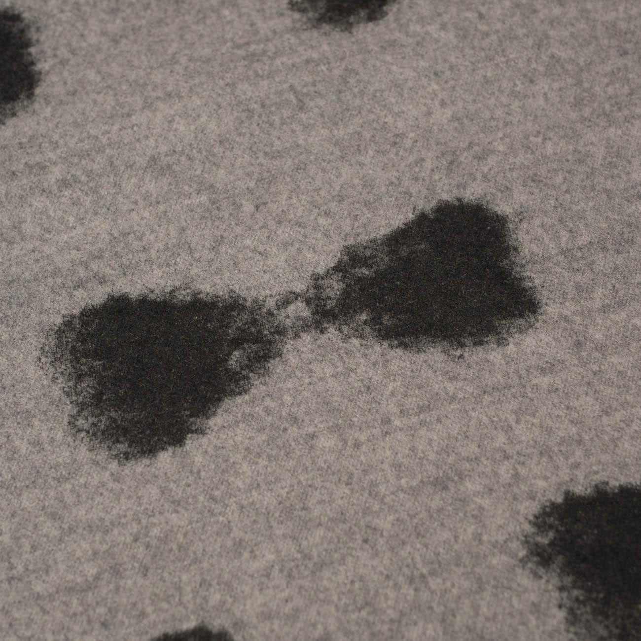 BOWS / grey - Duffle fleece