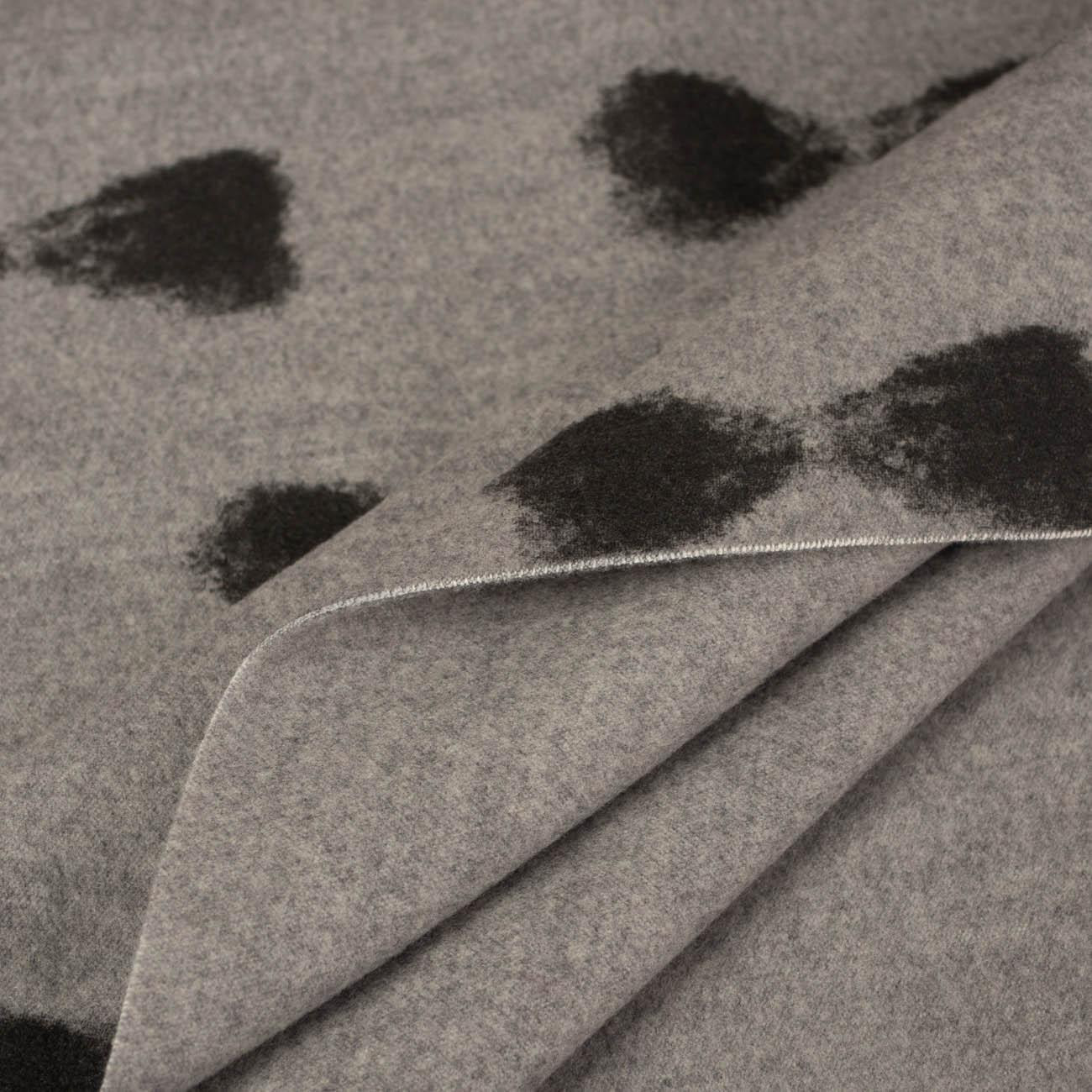 BOWS / grey - Duffle fleece