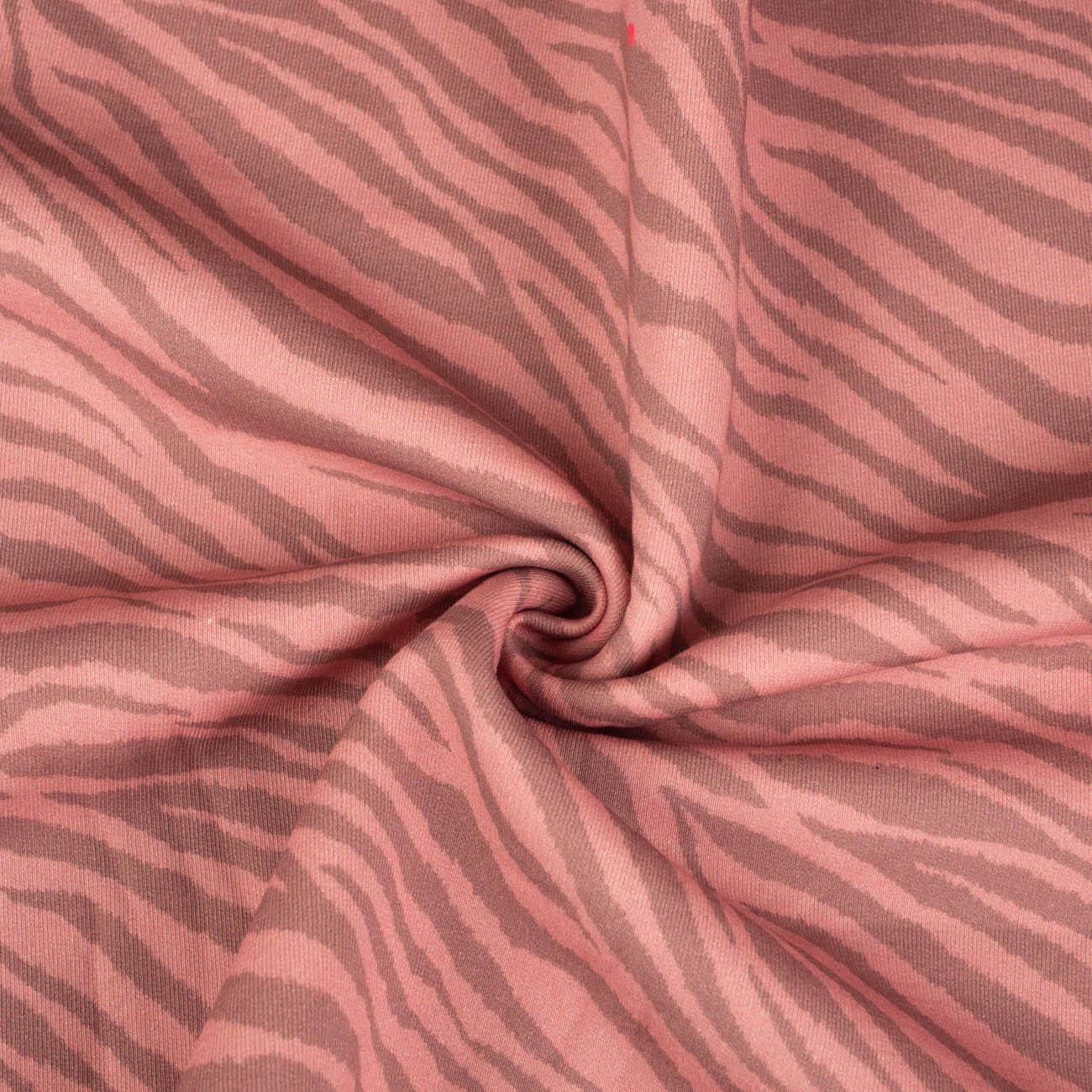 ZEBRA / quartz pink - Brushed knit