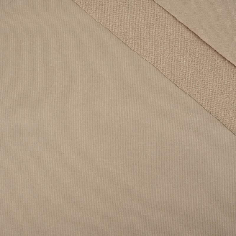HAZELNUT / beige - looped knitwear with elastan PE260