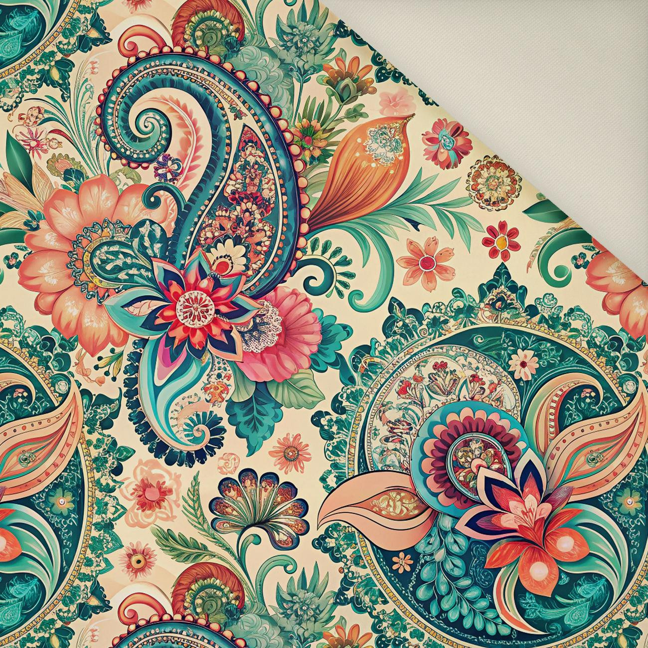 PAISLEY wz.19- Upholstery velour 