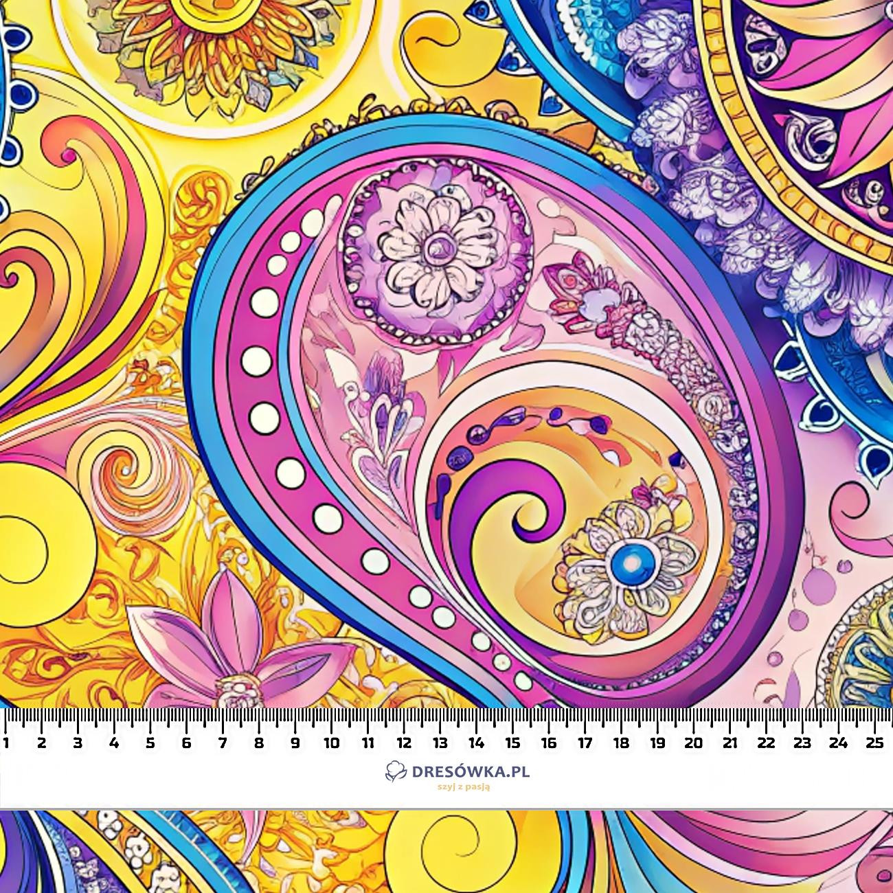 PAISLEY wz.21 - Crepe