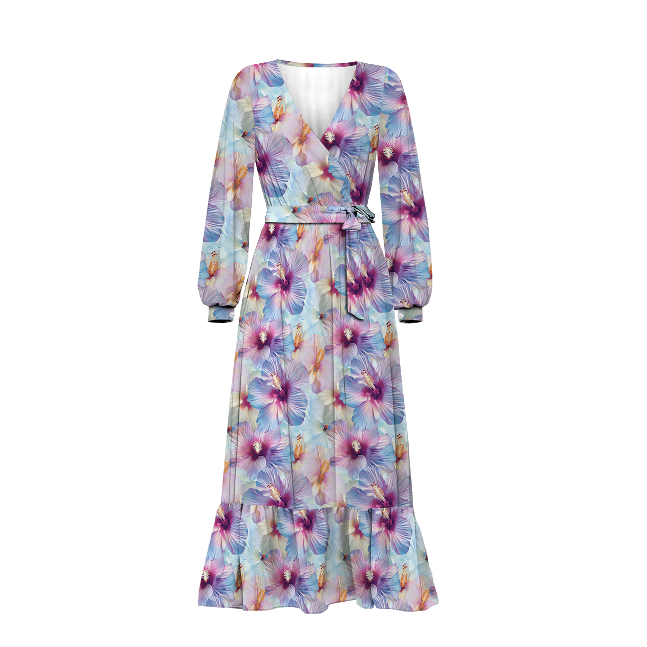 PASTEL FLOWERS WZ.11 - Waterproof woven fabric