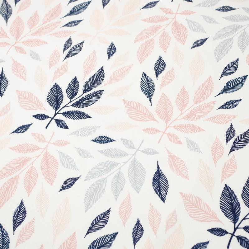 PASTEL LEAVES - looped knit 