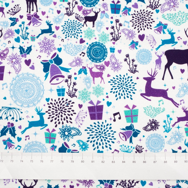 VIOLET DEERS - looped knit SP250