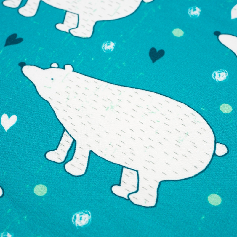 WHITE BEARS - looped knit SP250