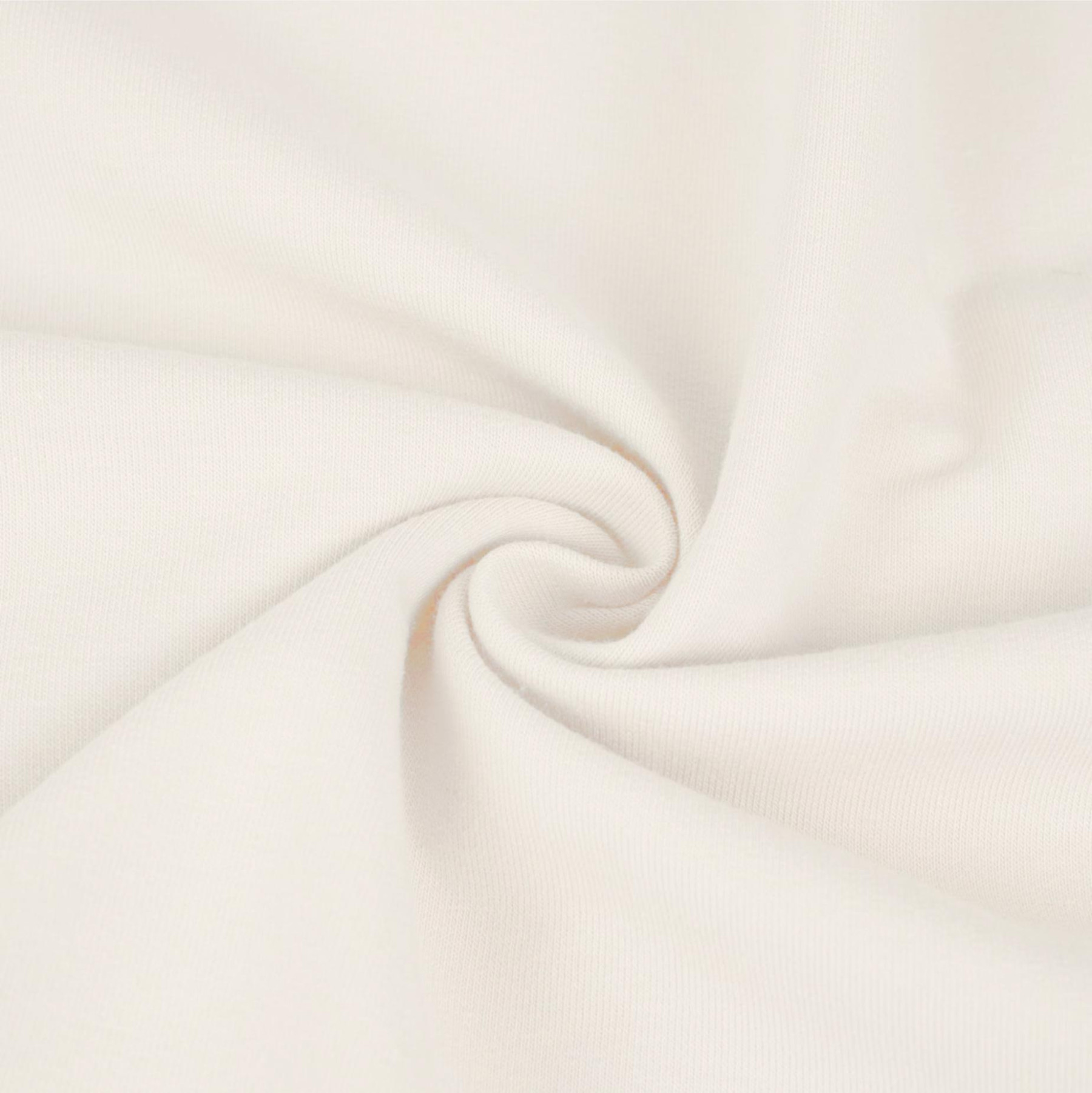 Looped knitwear with elastan - Cloud Dancer/ ECRU (D-02) 