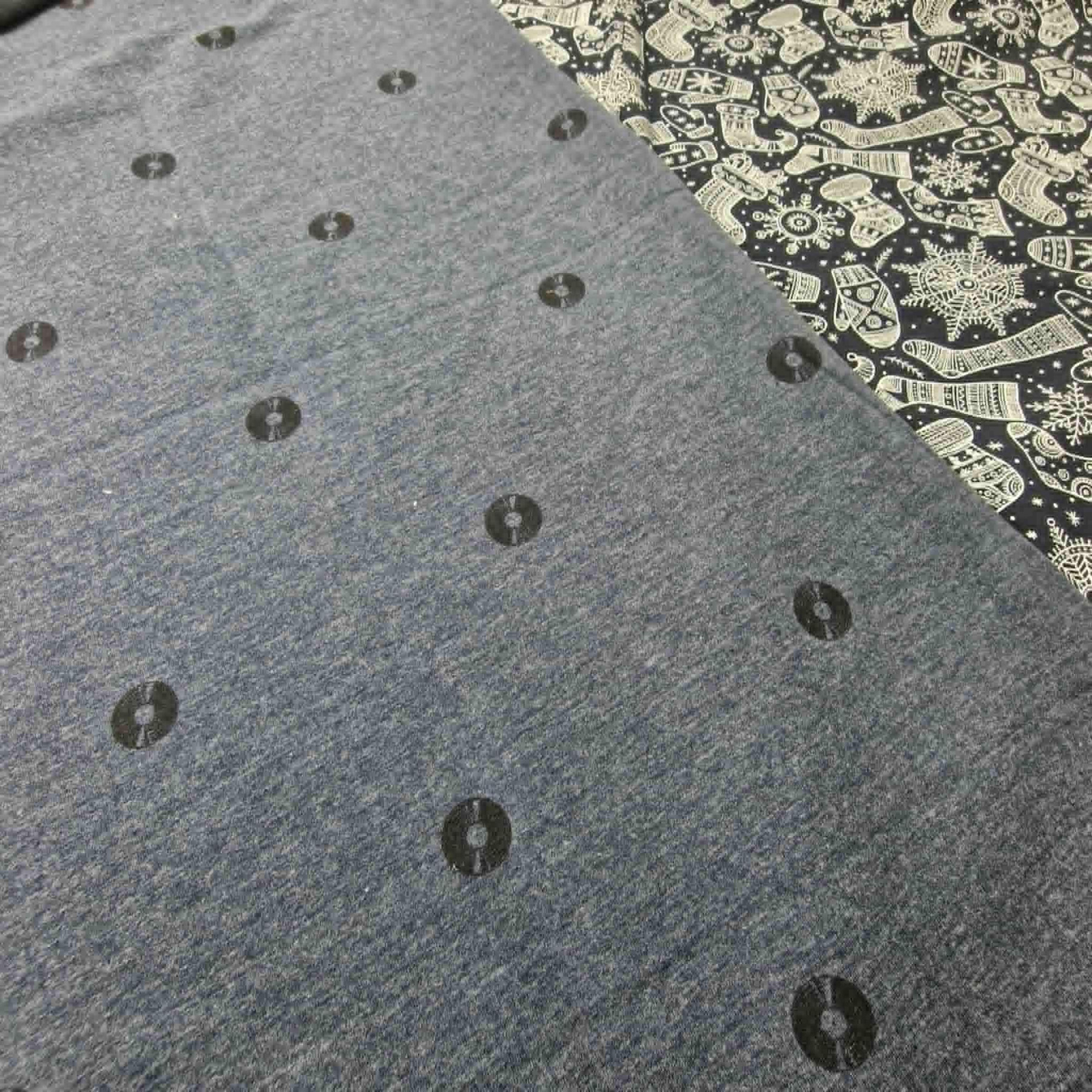 Fabric bundle PAT. 34 - looped knit fabric